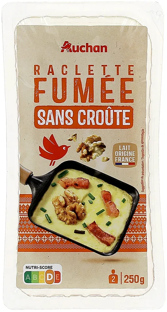 Raclette Fumée sans croûte