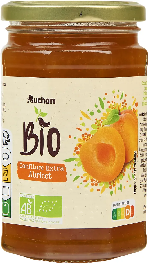 Confiture extra abricot