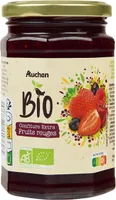 Bio confiture extra fruits rouge