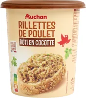 Rillettes de poulet rôti en cocotte
