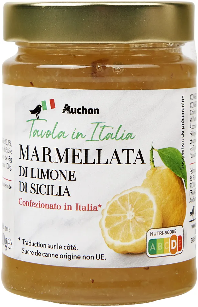 Marmelade de citron de Sicile