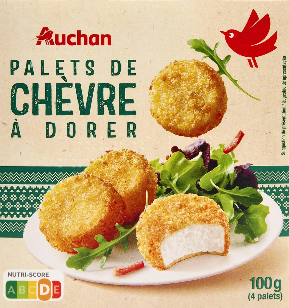 Palets de Chèvre à dorer