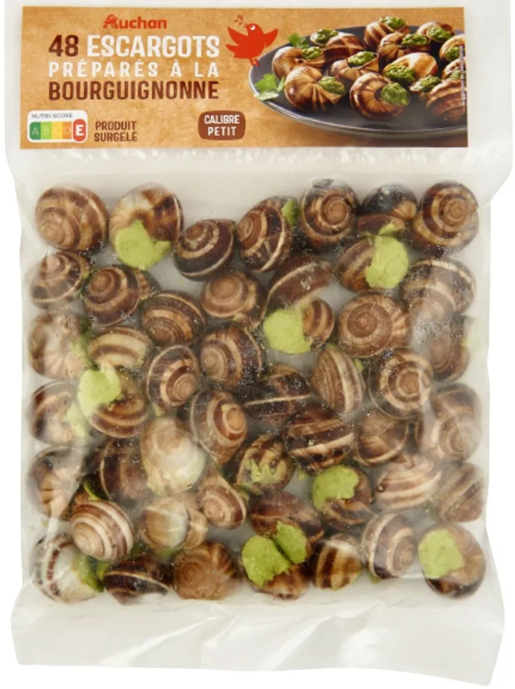 48 escargots préparés à la Bourguignonne, calibre Petit