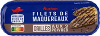 Filets de maquereaux grillés aux 3 poivres