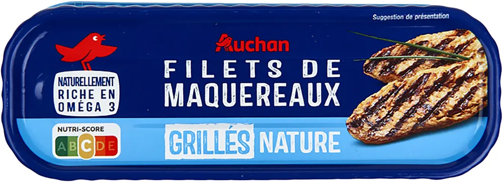 Filets de Maquereaux Grillés Nature