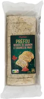Prefou mousse de saumon et graines de pavot