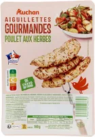 Aiguillettes gourmandes de poulet aux herbes de Provence