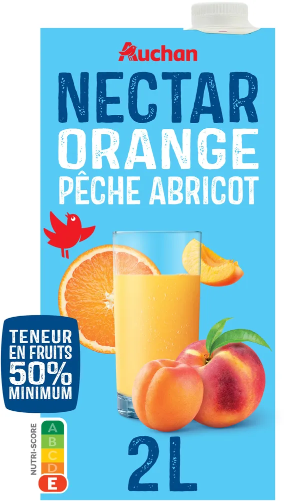 Nectar orange pêche abricots