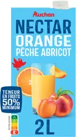 Nectar orange pêche abricots