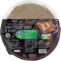 4 galettes Bretonnes au ble noir