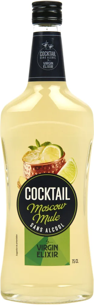 Cocktail Moscow Mule sans alcool
