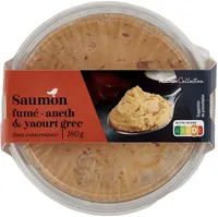 Saumon fumé aneth et yaourt grec - sans conservateur