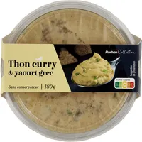 Thon curry et yaourt grec - sans conservateur