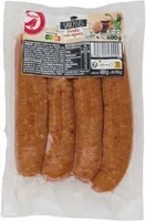 Saucisses fumees a cuire aux oignons