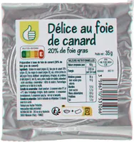Délice au foie de canard