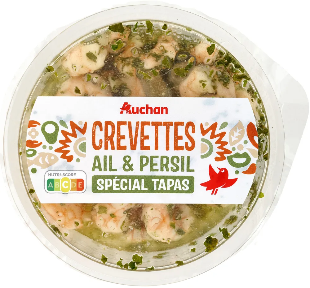 Crevettes Ail et persil 100g