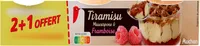 Tiramisu Mascarpone et Framboise