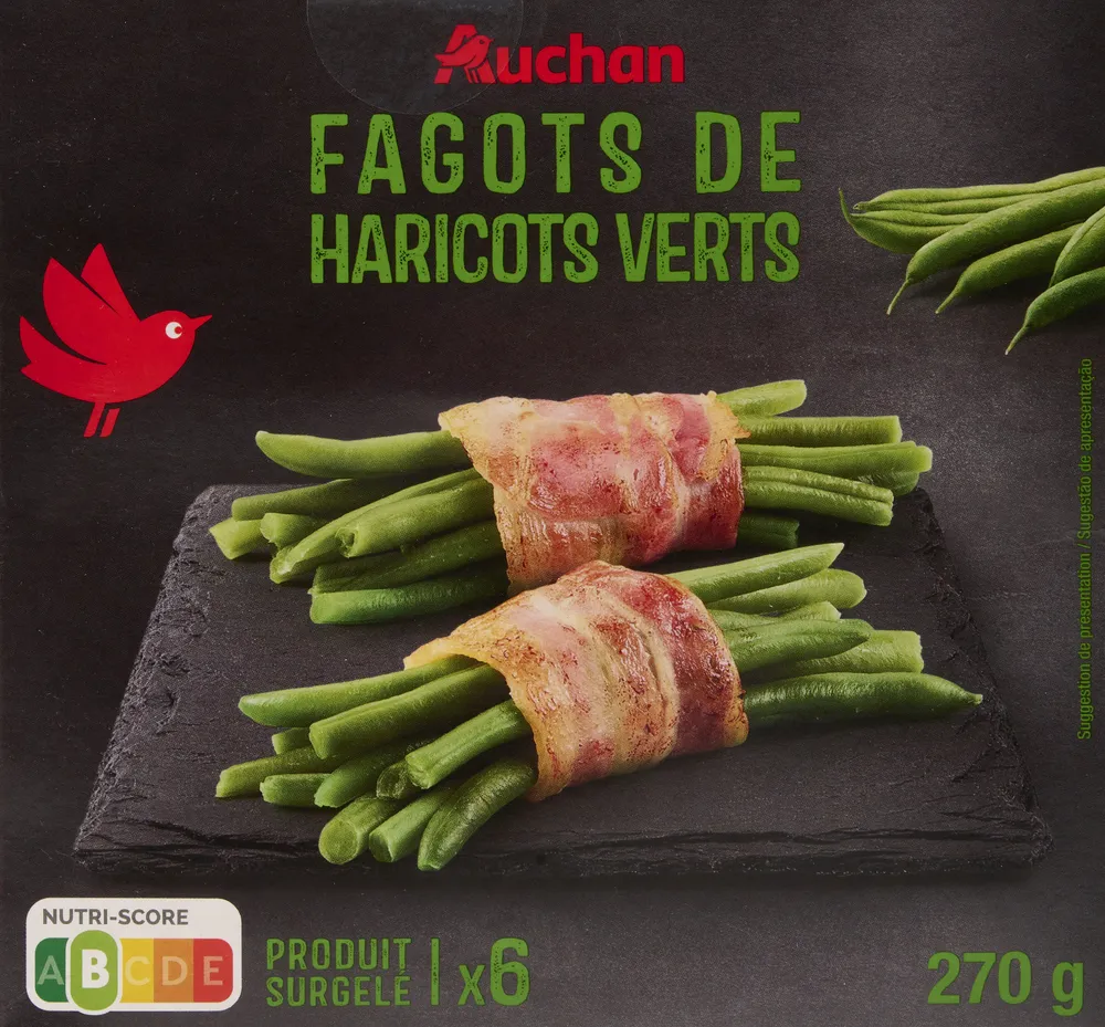 6 Fagots de haricots verts