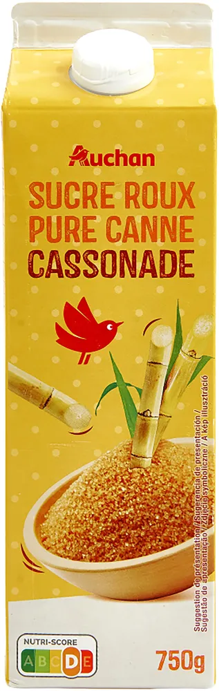Sucre roux pur canne cassonade