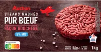 Steaks Hachés pur bœuf 5% de matières grasses