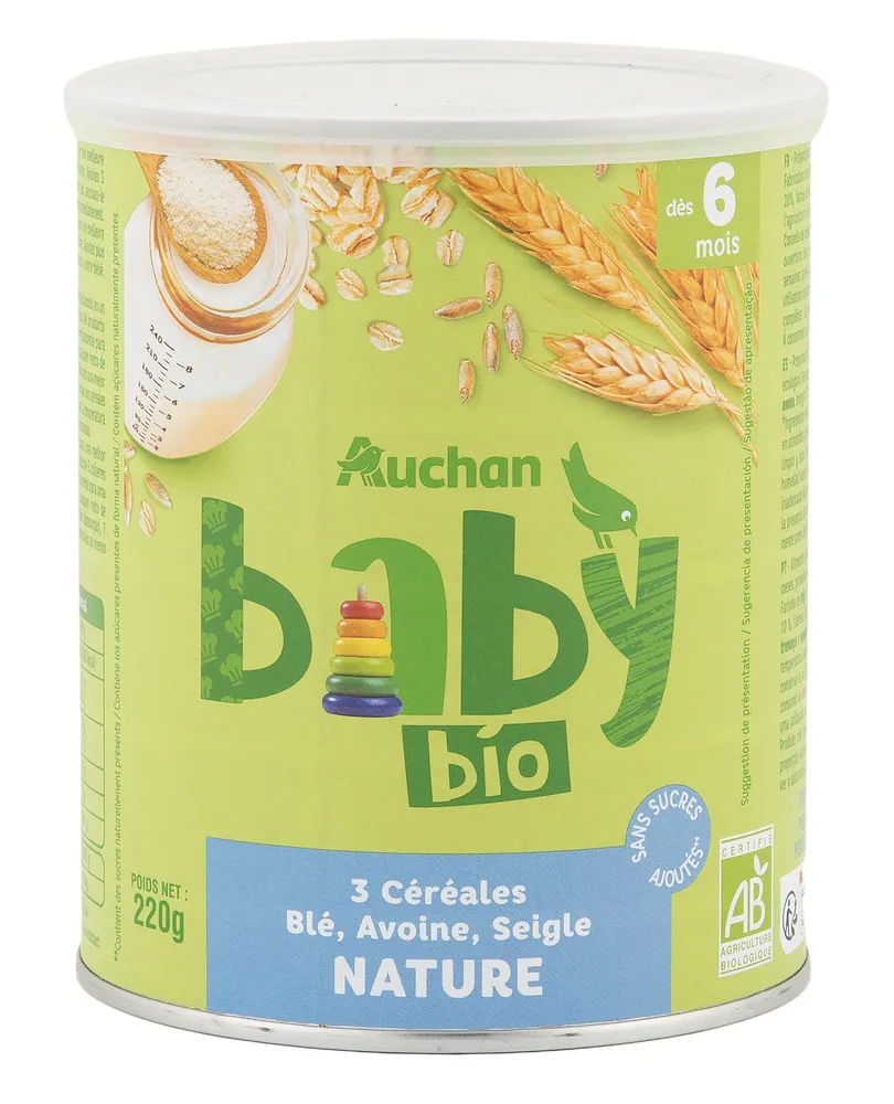 Baby bio 3 cerales