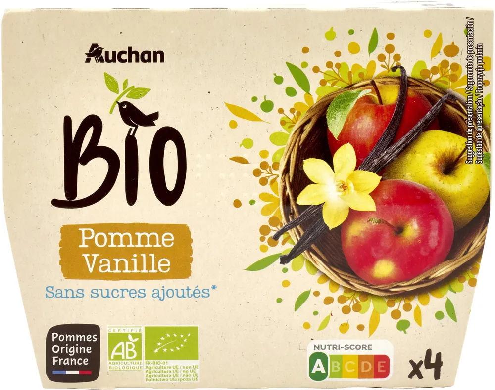 Puree de pomme vanille