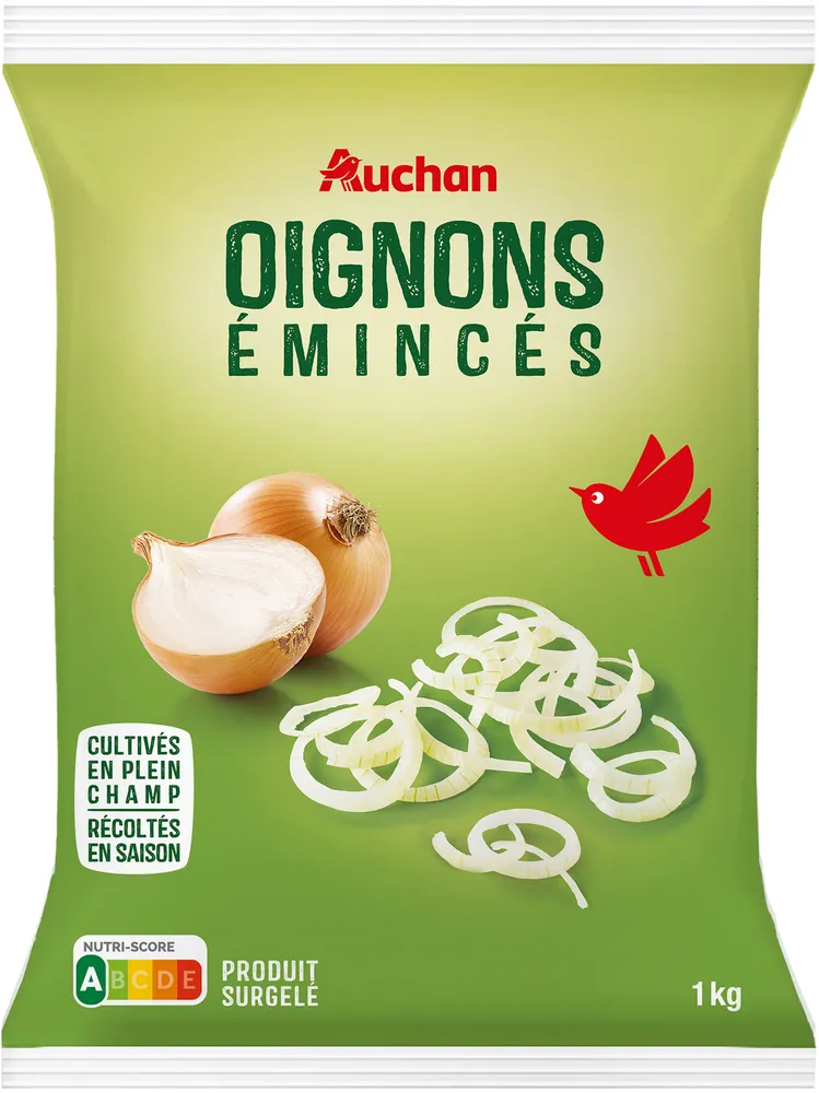Oignons émincés
