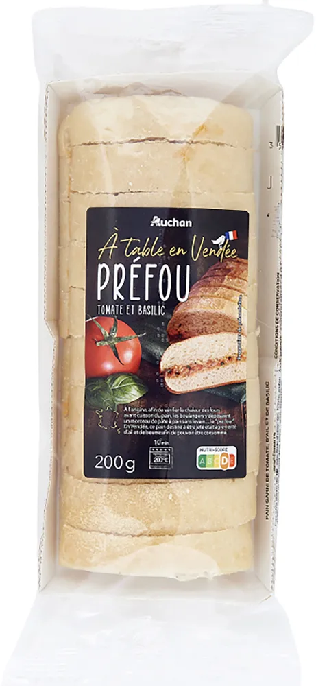 Préfou tomate et basilic