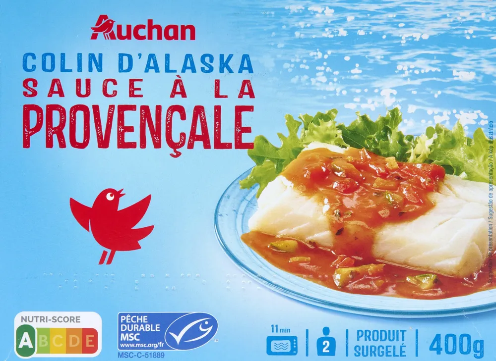 Colin d'Alaska sauce à la provençale