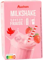 Milkshake saveur fraise