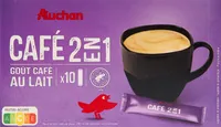 Café 2 en 1 au lait