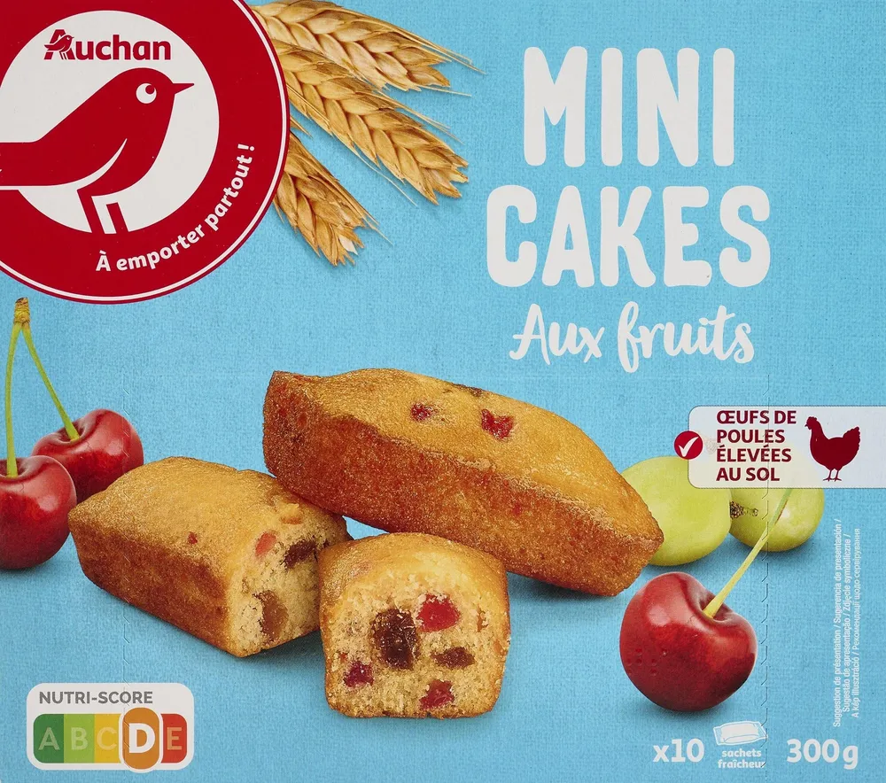 Mini cakes aux fruits
