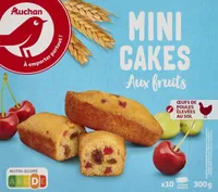Mini cakes aux fruits