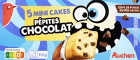 Mini cakes aux pépites de chocolat