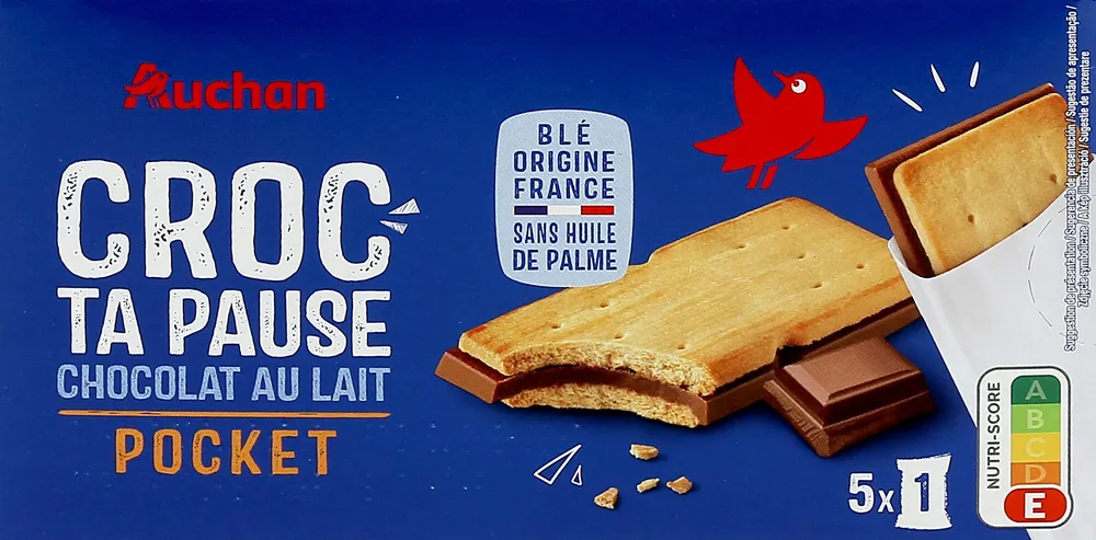 Croc ta pause chocolat au lait Pocket