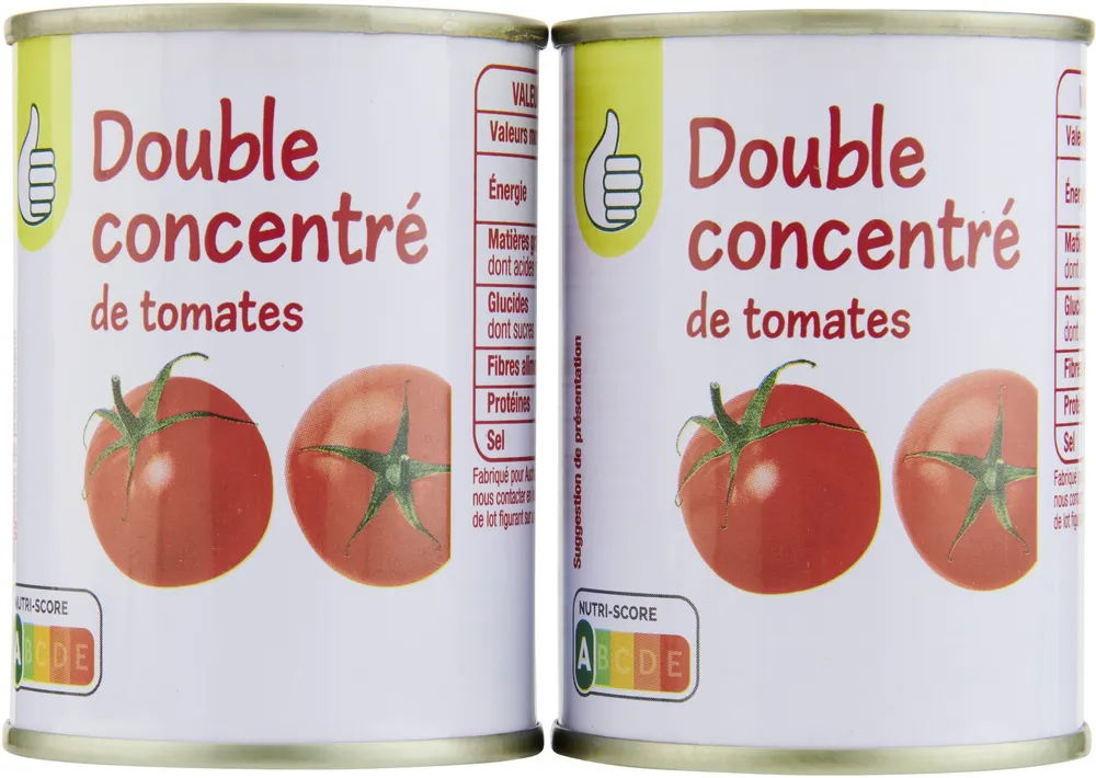 Double concentré de tomates