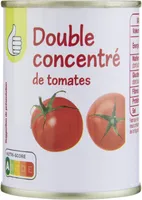 Double concentré de tomates.