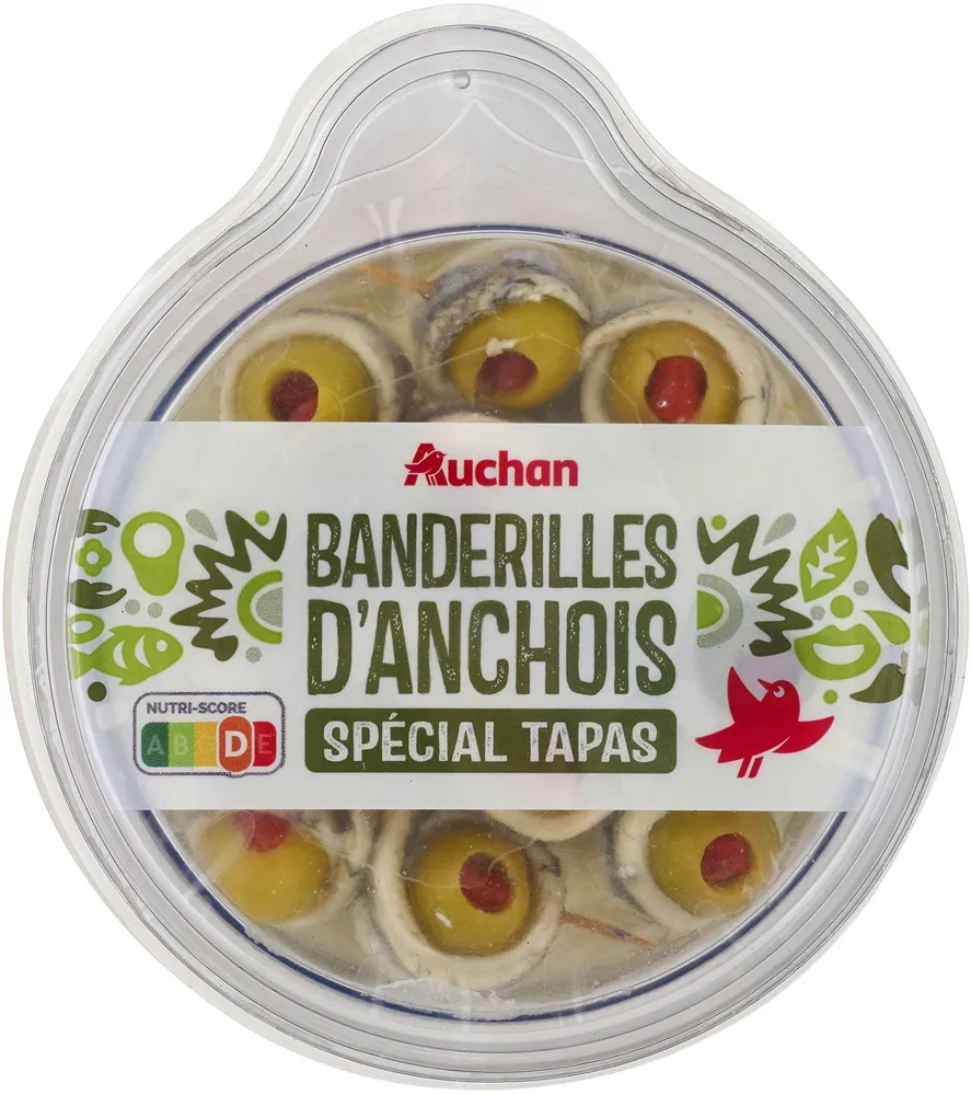 Banderilles d'anchois spécial tapas