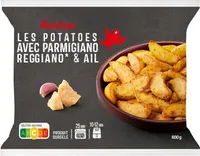 Les potatoes avec Parmigiano Reggiano* et ail * Autorisation Consortium Parmigiano Reggiano