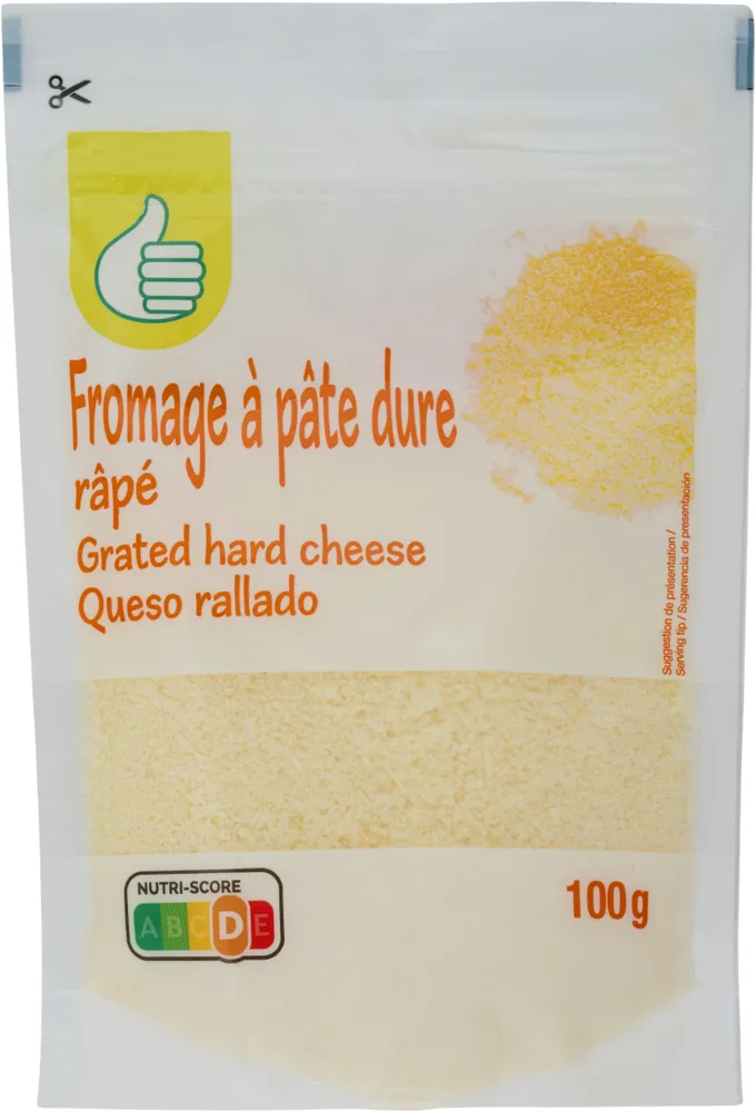 Fromage à pâte dure râpé