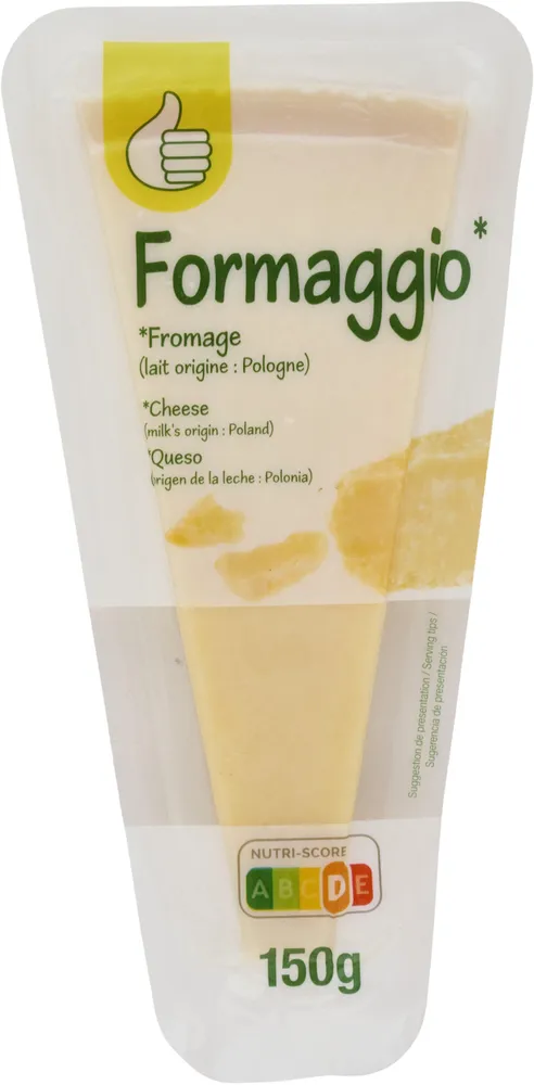Formaggio** fromage(lait origine Pologne)
