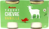 Yaourt au lait de chèvre vanille 4x120g