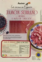 Jamon serrano reserva finas lonchas
