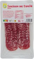 Saucisse sec tranché nature