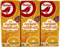 Jus d'orange multifruits