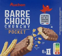 Barre choco crunchy pocket