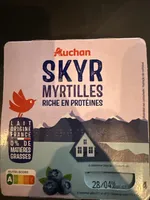 SKYR MYRTILLES0%MYRTILLE4 X 100 g