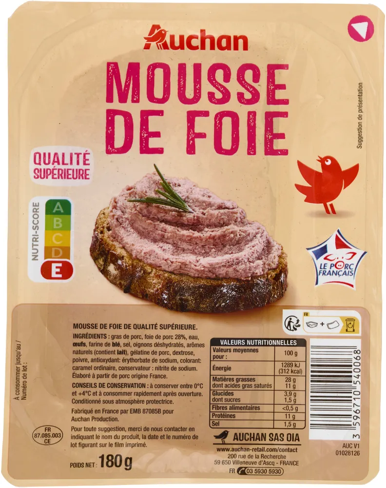 Mousse de foie