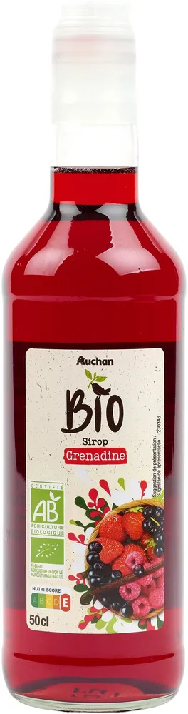 Sirop de Grenadine Bio