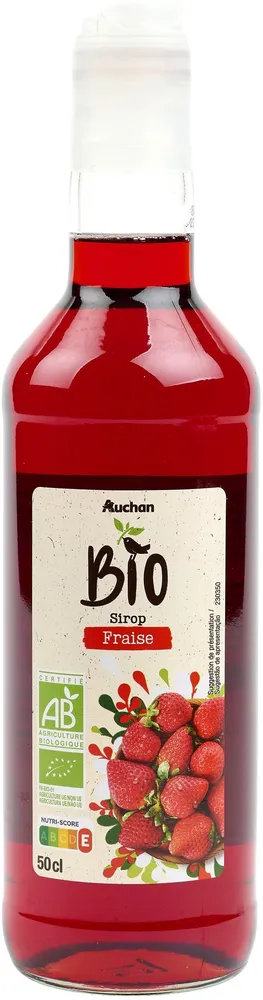 Sirop de Fraise Bio